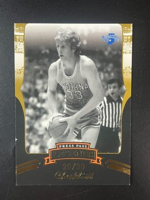 2007-08 Press Pass Legends GOLD Larry Bird /99 #G70