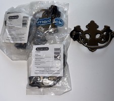 amerock cabinet pulls (3) Antique Brass