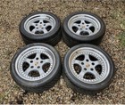 Genuine FIRST F206 17 Staggered Alloy Wheels 5x130 Porsche 911 964 944