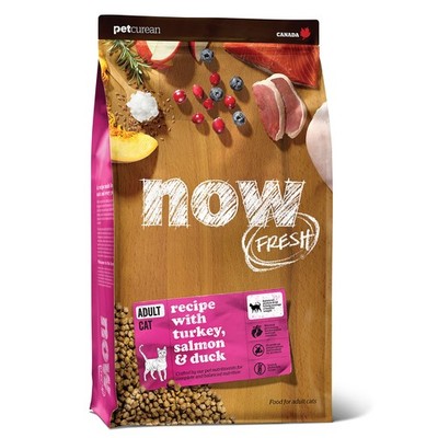 Adult Dry Cat Food, Turkey, Salmon & Duck Recipe, GrainFree, ChickenFree, 3 lbs