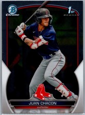 2023 Bowman #BCP-105 Juan Chacon Chrome Prospects Boston Red Sox