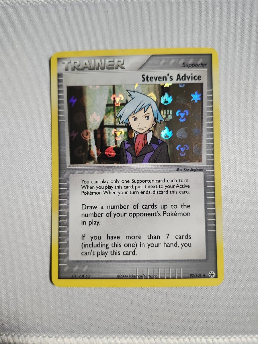 Steven's Advice Pokémon TCG Cards for sale | eBay