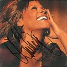 Whitney Houston-Signed CD Insert