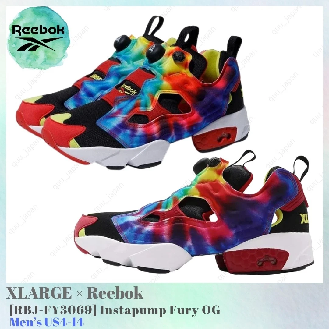 XLARGE x Reebok InstaPump Fury OG Tie-Dye for Sale | Authenticity