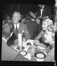 William Powell wife Diana Lewis Candid 1940's Party Original Camera Negative 