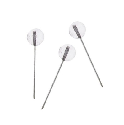 480 Stück Bunte Perlen Stecknadeln - Rundkopf Nadeln Für Landkarten & Basteln