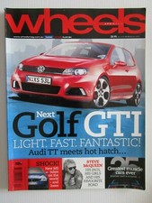 WHEELS Car Magazine April 2012 - GOLF GTi MEETS AUDI TT HOT HATCH - BUY IT NOW
