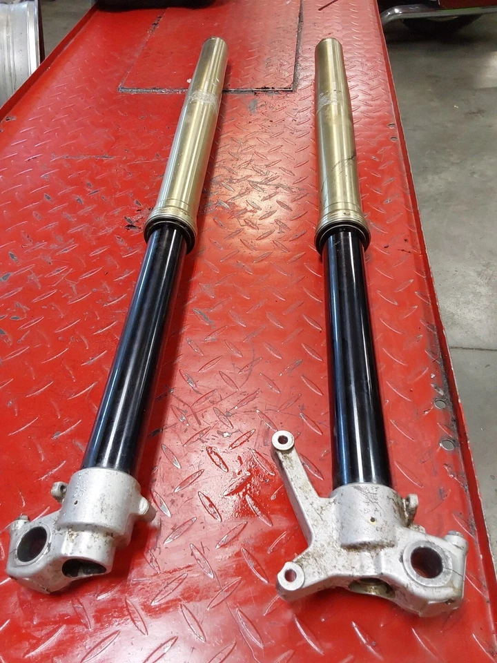 Kawasaki KX450 KX 450 2019-2023 2019-2023 horquillas delanteras izquierda derecha suspensión recta Foto 2 de 4