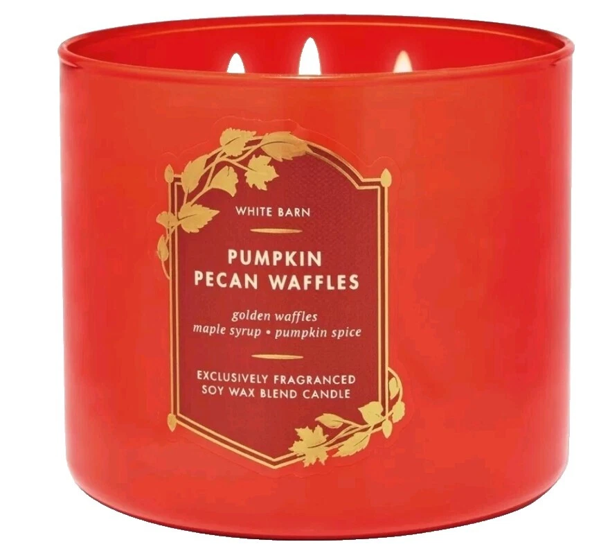 Paraffin Wax Pumpkin Large Round Décor Candles