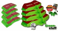 EBC BremsbeläGe Greenstuff Vorne+Hinten FüR Ford Escort 5 (Gal) 6 7 Orion