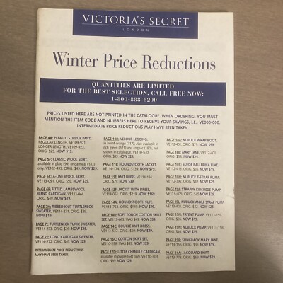 victoria's secret catalog 1996 | eBay