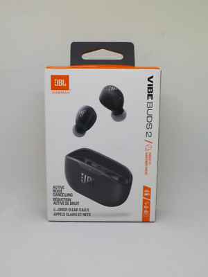 New JBL Vibe Buds 2 - True Wireless Noise Cancelling Earbuds Pure Bass Sound