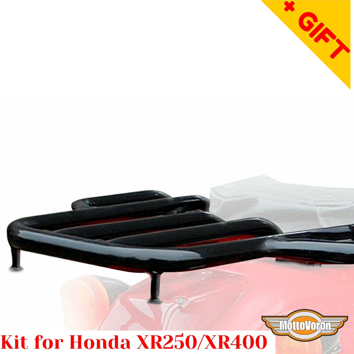 For Honda XR 400 Rear rack XR250 Headlight protector Guard XR400R