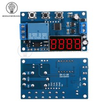 DC12V LED Display Digital Delay Timer Control Switch Relay Module/PLC Automation