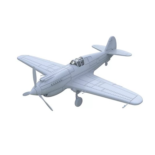 Yao's Studio LYR100238 1/100 Military Model Kit USAF P-40C Warhawk Fighter - Picture 2 of 4