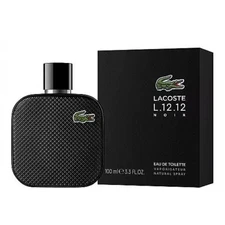 L.12.12 Noir by Lacoste 3.3 oz EDT Cologne for Men NIB