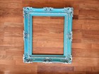 16x20 Blue Ornate Picture Frame  Original Frame Canvas, Art Print, Poster Ideas