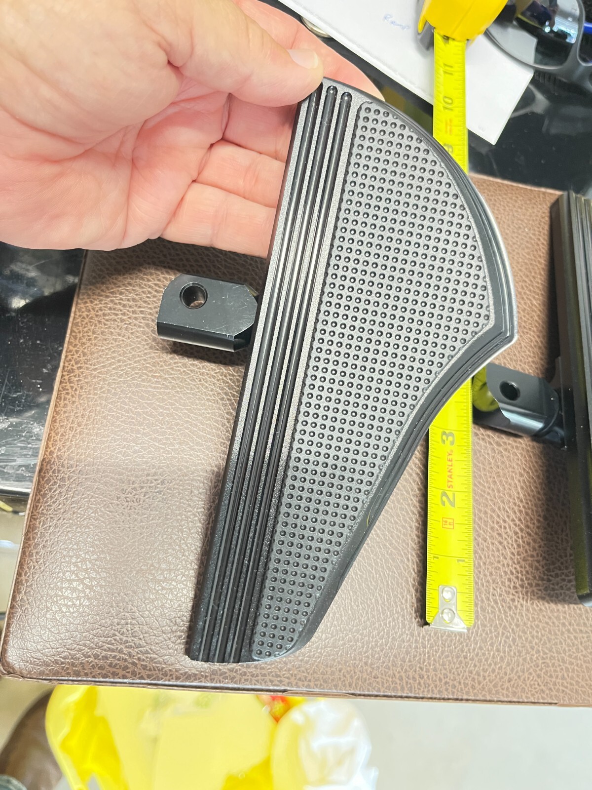 HCmotorku Motorcycle Passenger Footboards Foot Pegs Pedal Fit For Indian 