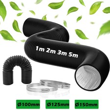PVC Ventilation Air Ducting 4/5/6 Inch Flexible Vent Hose Pipe for Hydroponics