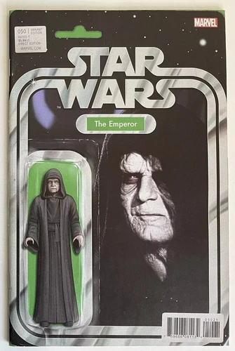 Marvel Comics STAR WARS # 50 THE EMPEROR ACTION FIGURE VARIANT VF/NM 2015