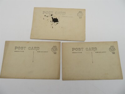 Postcards People Family Rocks Gorge Water 1904-1920's Black