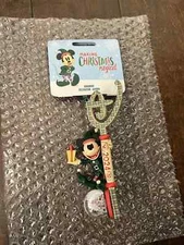 DISNEY 2024 MICKEY MOUSE SKETCHBOOK KEY CHRISTMAS ORNAMENT COLLECTIBLE BRAND NEW