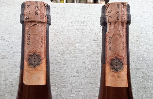 1 Bt. Grappa Langhe (Barbera, Dolcetto) Fontanafredda - 750ml 45%, vera rarità - Foto 7 di 7