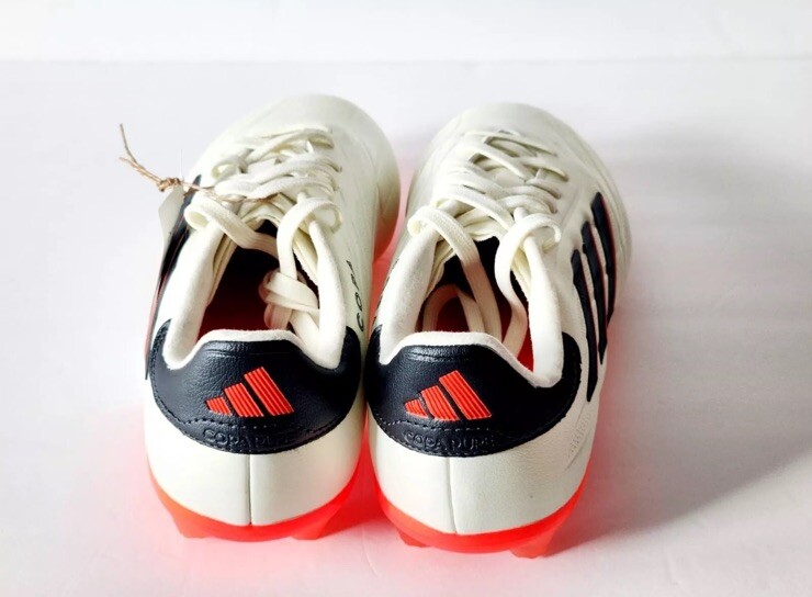 Adidas COPA Pure 2 Elite FG Soccer Cleat White Red Black  display picture 1