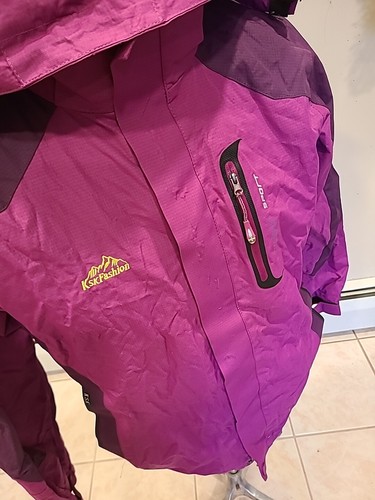 Kaisike Waterproof Jacket Size M Pink Ski Lightweight - Picture 10 of 13