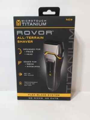 Micro touch Titanium Rovor All-Terrain Shaver for Men Brand New