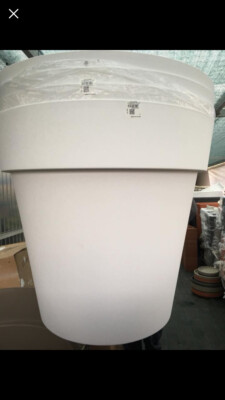 Vaso Tondo "Standard One Essential" In Plastica Colorati Da Esterno E - Foto 8