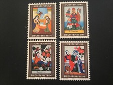 ICOLLECTZONE Liechtenstein 560-63 VF NH