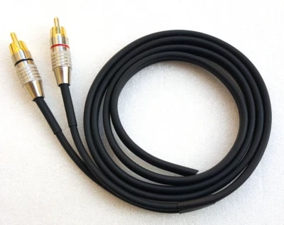 Thorens TD 126 166 150 160 124 125 Phono Cinch Audiokabel Ersatz Plattenspieler