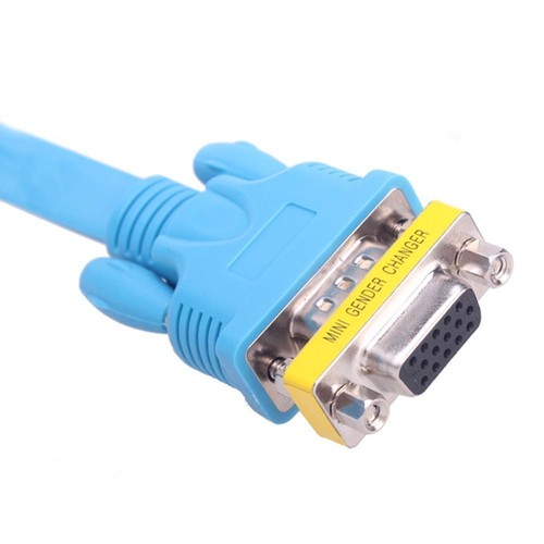 3X 15Pin VGA SVGA HD15 Female to Female Gender Changer Coupler Adapter Converter - Picture 3 of 5