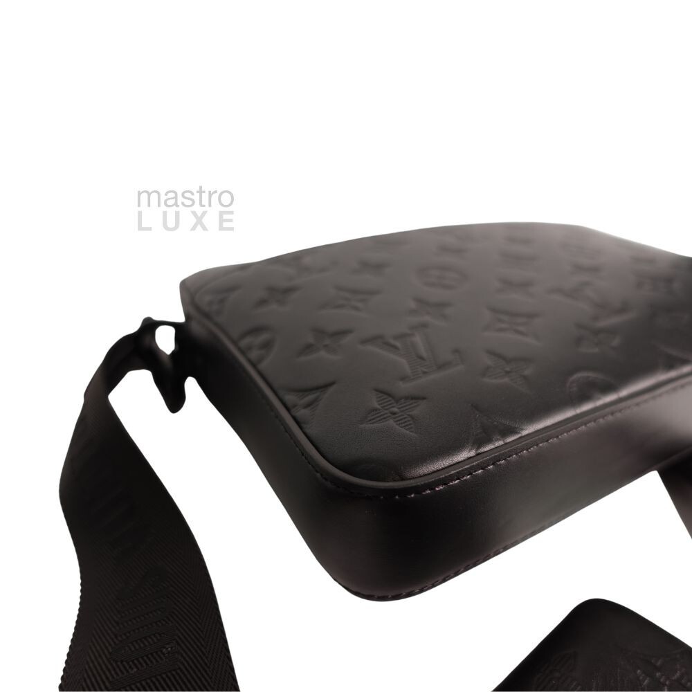 Louis Vuitton M69827 Black Duo RFID Messenger Bag Pre-owned | eBay 