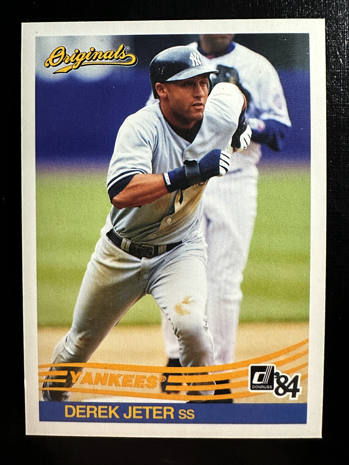 Derek Jeter 2002 Donruss Originals Baseball Card New York Yankees #145