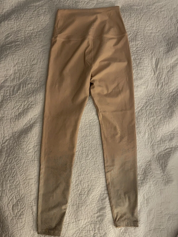 Beyond Yoga Aleación Ombre Cintura Alta Leggings Rubor Rosa Plata Moteado Talla M Foto 4 de 4