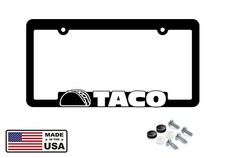 Taco Toyota-tacoma-custom-license-plate-frame-trd--pro Offroad-tacoma-tacosause
