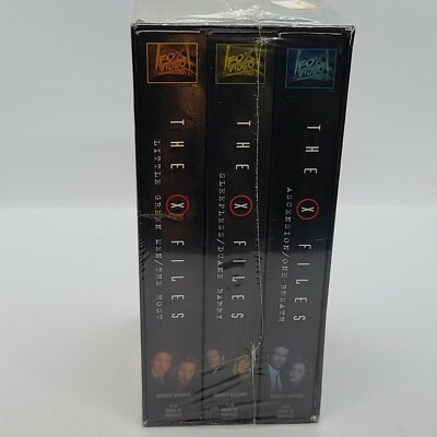 Vintage The X-Files Boxed Set - Vol. 3 VHS 1997 3-Tape Set Brand
