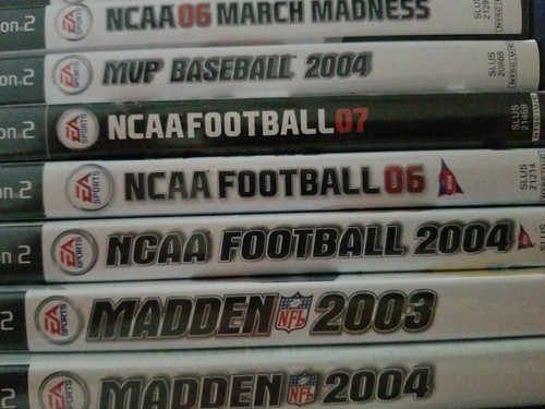 PS2 Game Lot of 9 Sports Golf Madden NCAA 06 March Madness NCAA Football TESTED - Picture 3 of 4