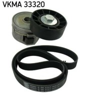 SKF Keilrippenriemensatz FüR Volvo C30,C70 II,S40 II,V50; Ford Focus Ii,Kuga I