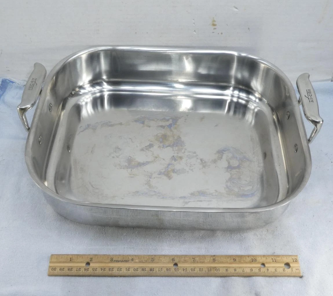 All clad top flared roaster