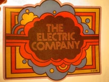 THE ELECTRIC COMPANY VINTAGE 1970's TV SHOW IRON ON TRANSFER -NICE, B-25