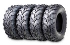 Wanda Atv Tires 24x8-12 Front & 24x10-12 Rear /6Pr Lit Mud