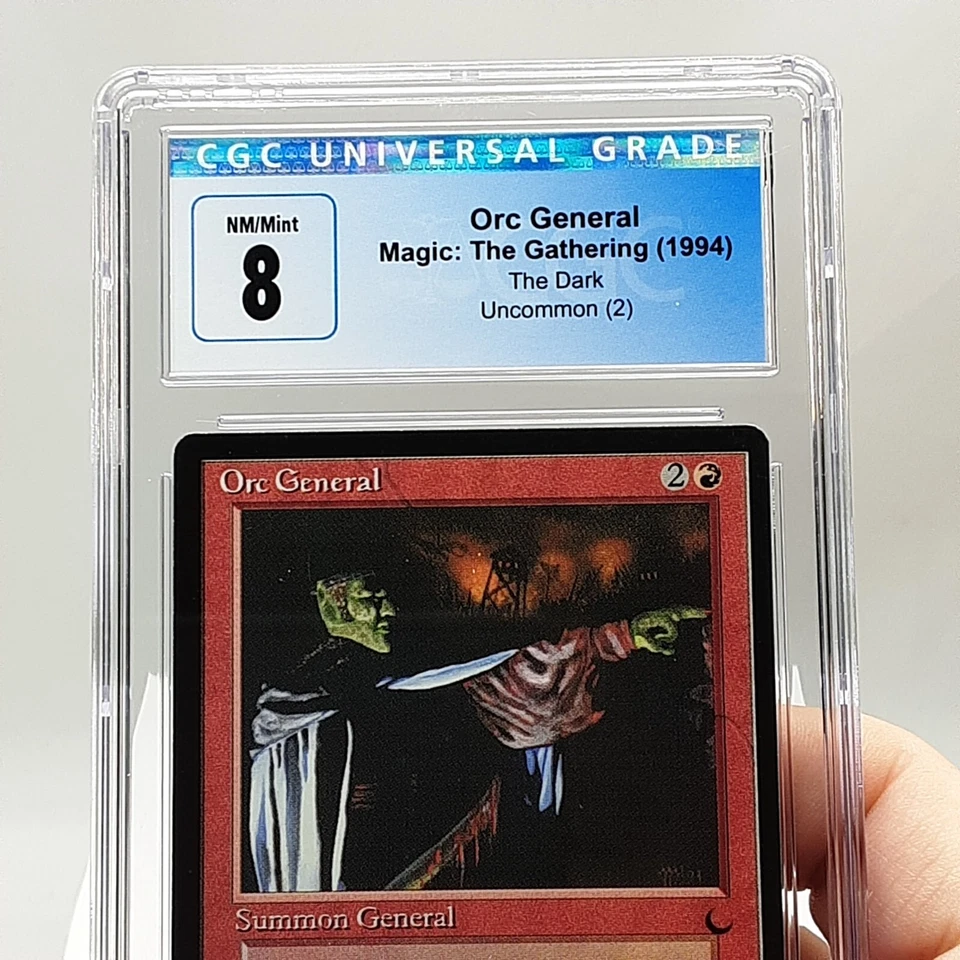 MTG - The Dark - Orc General - Graded - CGC 8.0 - Image 2 of 4
