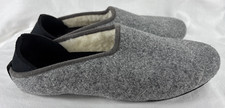 Mahabis Classic Slip On Slipper Shoe Model CL150108 Grey Fleeced US 8.5-9 EU 40