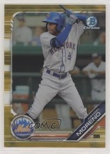 2019 Bowman Chrome Prospects Gold Refractor 50/50 Hansel Moreno #BCP-197 sh7
