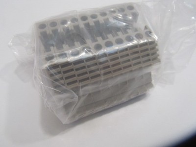 Weidmuller 1020100000 Terminal Block Din Rail 2 Position 35A (Lot of 10)