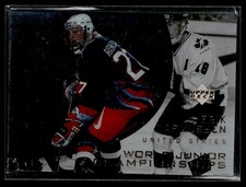 1997-98 Upper Deck World Junior Championships Erik Rasmussen USA #146