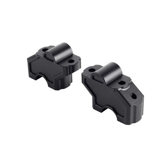 Abrazadera elevadora de manillar negra para Harley Nightster 975 RH975 '22-'24 - Imagen 10 de 11